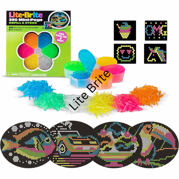 Lite Brite Pegs