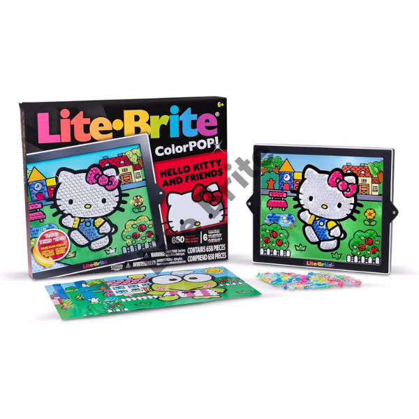 Lite Brite Hello Kitty Color Pop Creative Light Board