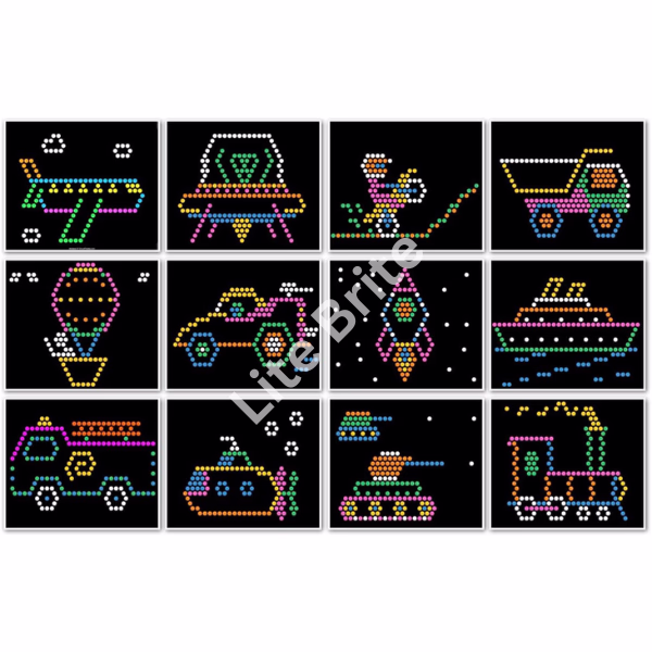 Lite Brite Paper