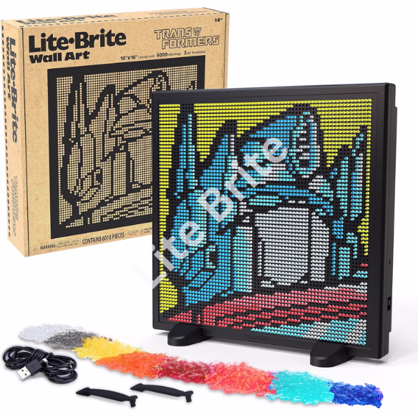 Lite Brite Artwork